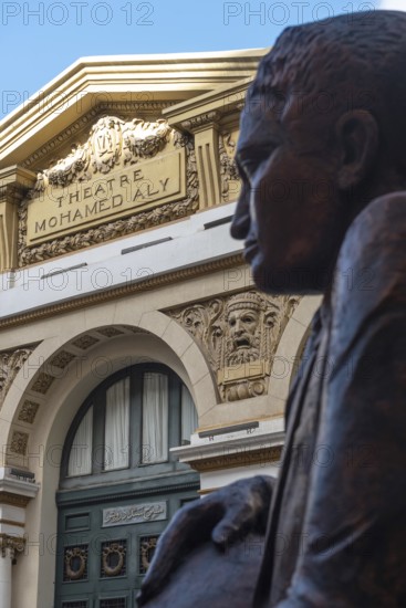 Alexandria, Egypt. December 4th 2022 Alexandria Opera House or Sayed Darwish Theatre was opened in 1921 in the city of Alexandria, Egypt. When it opened, it was named Teatro Mohamed Ali