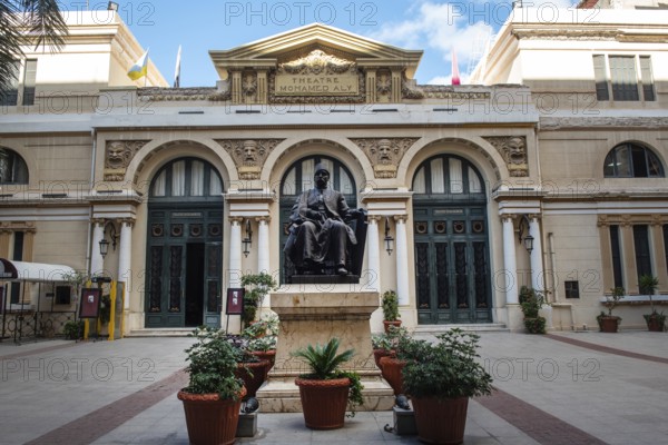 Alexandria, Egypt. December 4th 2022 Alexandria Opera House or Sayed Darwish Theatre was opened in 1921 in the city of Alexandria, Egypt. When it opened, it was named Teatro Mohamed Ali