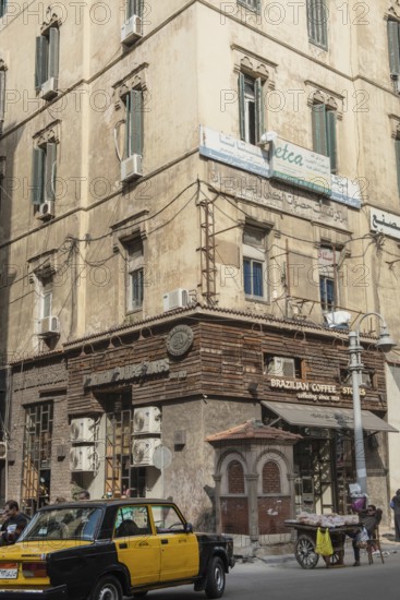 Alexandria, Egypt. December 2nd 2022 Famous Brazilian Coffee Shop, Espresso Cafe, Downtown, Saad Zaghloul, Raml Station, Historical Alexandria, Egypt