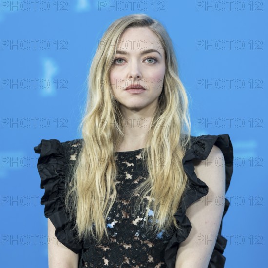 Amanda Seyfried during the photocall for the film The Testament of Ann Lee at the Berlinale at the Hyatt Hotel Berlin on 19.02.2026. The 76th Berlin International Film Festival will take place from February 12 to 22, 2026