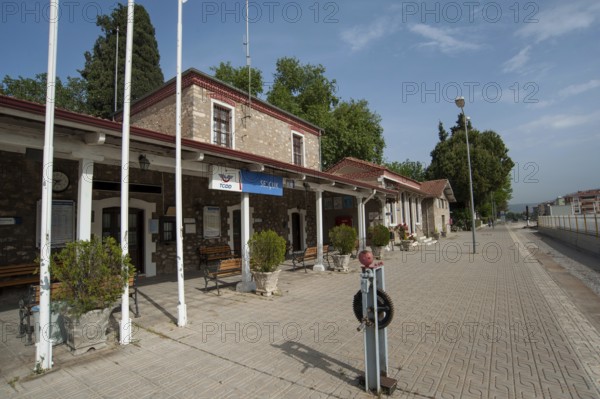 Selcuk, Izmir Turkey. May 1st 2017 Selcuk rail station near Izmir Turkey