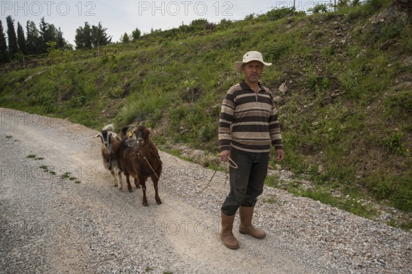 Sirince Village, Selcuk, Izmir Turkey. May 1st 2017. Sirince Village near Selcuk in Izmir Turkey