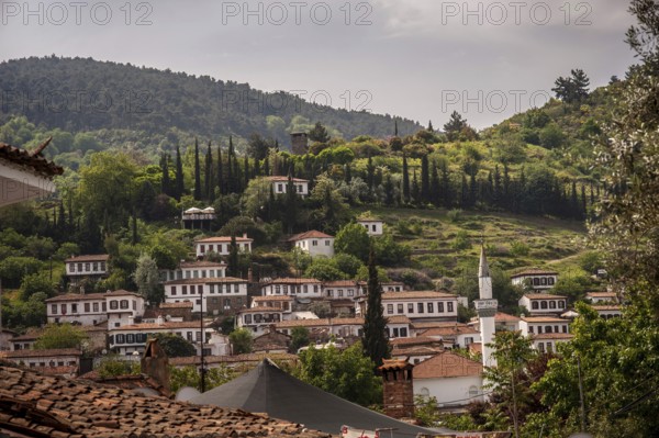 Sirince Village, Selcuk, Izmir Turkey. May 1st 2017. Sirince a pretty hillside Village near Selcuk in Izmir Turkey