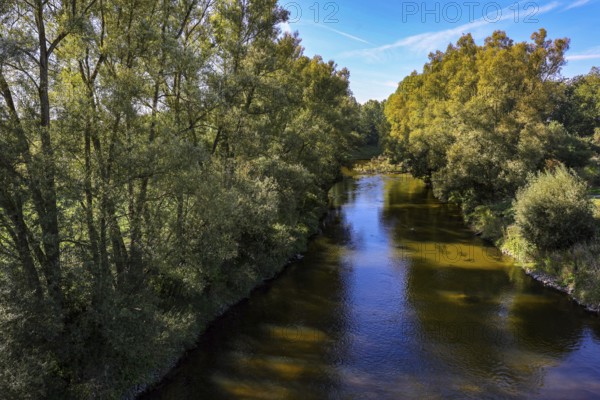 Datteln, North Rhine-Westphalia, Germany - Restored Lippe near Datteln-Ahsen