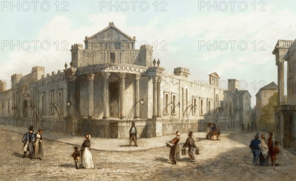 The Bank of England, London, England, 19th century