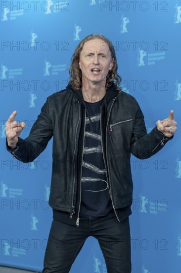 Sam Dunn during the photocall for the film The Ballad of Judas Priest at the Berlinale at the Hyatt Hotel Berlin on 15.02.2026. The 76th Berlin International Film Festival will take place from February 12 to 22, 2026