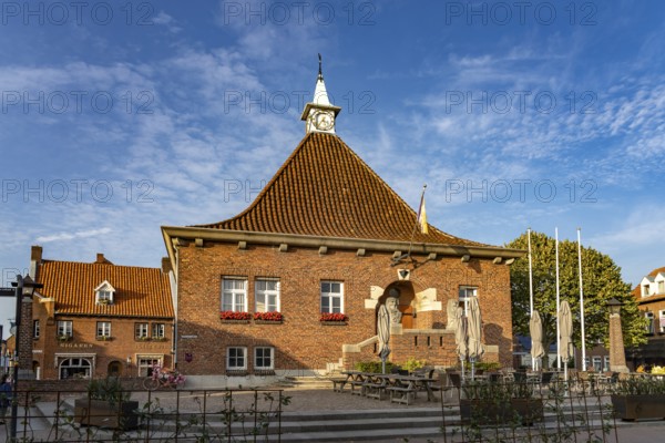 The former town hall in Arcen, Venlo, the Netherlands