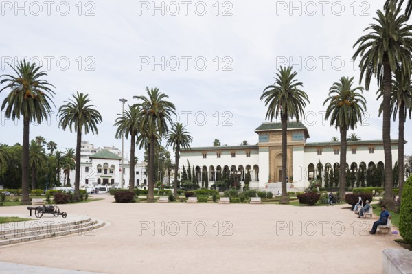 Place Mohammed V and Palace of Justice, Casablanca, Morocco