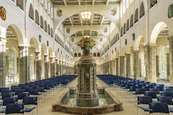 Wandelhalle im Staatsbad Kissingen, Lower Franconia, Bavaria, Germany
