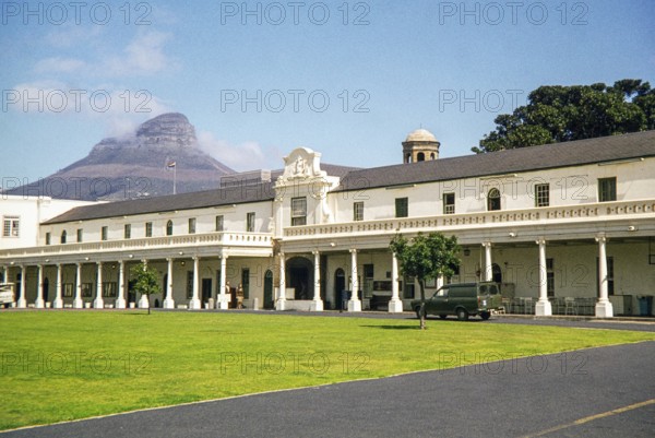 The Castle of Good Hope colonial bastion fort, oldest building in Cape Town, South Africa, built by Dutch East India Company 1666 - 1679, photographed in 1979