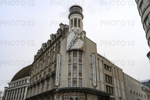 London, UK. January 29th 2025. Theatre production of The Book of Mormon a comedy musical showing at The Prince of Wales Theatre, West End, London