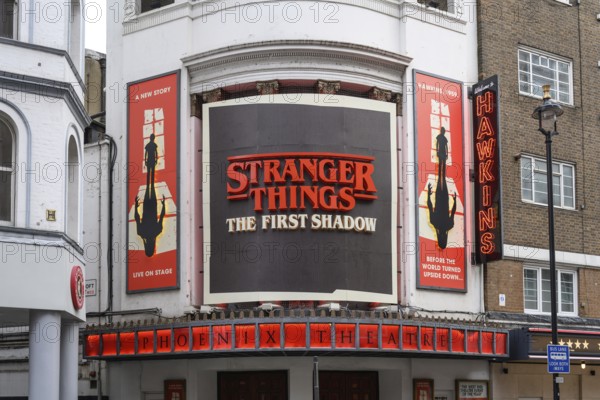 London, UK. January 29th 2025. Theatre production of Stranger Things: The First Shadow Live At The Phoenix Theatre, Charing Cross Road, Camden, London, UK