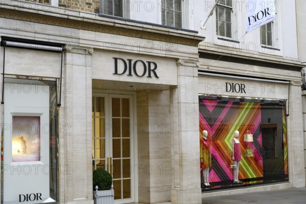 London, UK. January 29th 2025. Dior Boutique, New Bond Street Mayfair, the luxury label's designer fashion store in the exclusive high end shopping street of the British Capital, London, UK