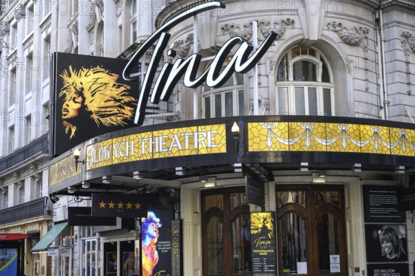 London, UK. January 29th 2025. The Tina Turner Musical playing at Aldwych Theatre. The theatre is located at 49 Aldwych, London, UK