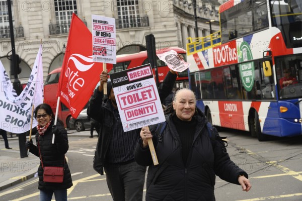 London, UK. January 30th 2025. Members of Unite the Union representing bus drivers have called on Transport for London to adopt their Bus Driver Bill of Rights. The bill aims to Protect the Lives of Londoners and Ensure Bus Drivers can drive with Duty of Care