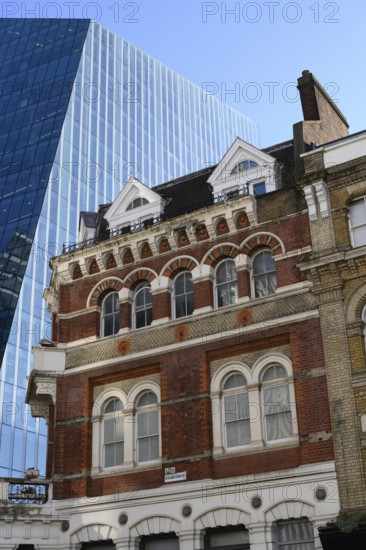 London, UK. January 30th 2025. Classic London architecture and modern high rise office buildings along Stamford Street in Lambeth and Southwark, London, England, just south of the River Thames, between Waterloo Road to the west and Blackfriars, part of the A3200