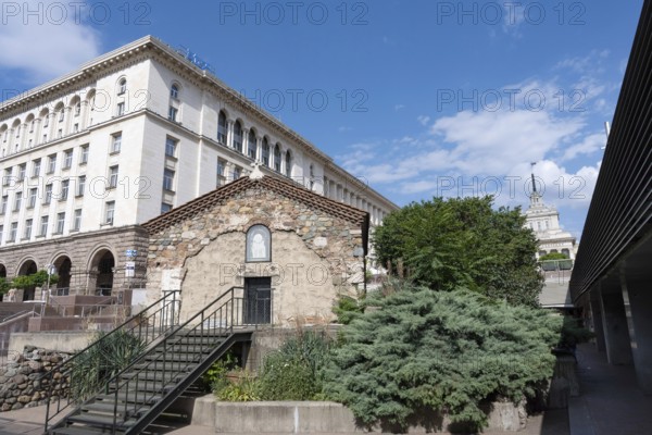 Sofia, Bulgaria. June 21st 2025. Church of St Petka of the Saddlers, a medieval Bulgarian Orthodox church in Sofia, the capital of Bulgaria