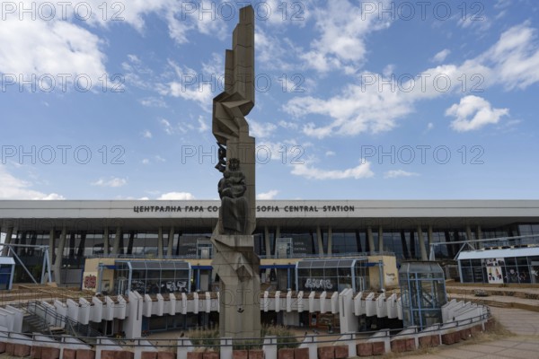 Sofia, Bulgaria. June 21st 2025. The Sofia Central Railway Station is the main passenger railway station of Sofia, the capital of Bulgaria