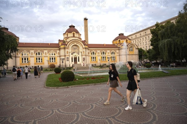 Sofia, Bulgaria. June 21st 2025. The Sofia History Museum, housed in a former building of the Central Mineral Baths, devoted to ethnography, archaeology, economy, and cultural life in Bulgaria