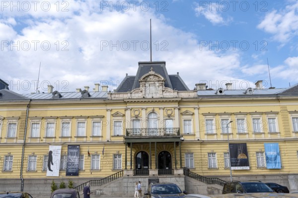 Sofia, Bulgaria. June 21st 2025. Bulgarian National Gallery, housed in the Royal Palace was built after the Liberation of Bulgaria from Ottoman rule in 1878. The museum has temporary exhibitions of Bulgarian and foreign art