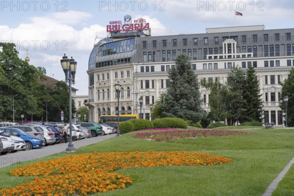 Sofia, Bulgaria. June 21st 2025. The Grand Hotel Bulgaria, a luxury five star hotel beside the City Garden in central Sofia, Bulgaria