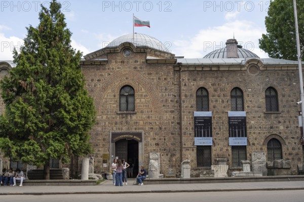 Sofia, Bulgaria. June 21st 2025. National Institute and Museum of Archaeology, housed in the building of the oldest former Ottoman mosque in Sofia Bulgaria