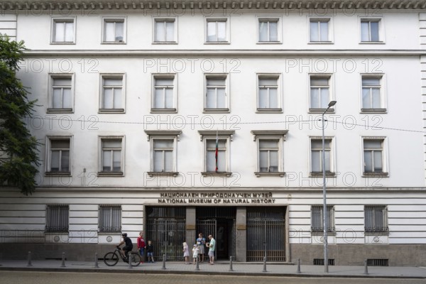 Sofia, Bulgaria. June 21st 2025. Bulgarian National Museum of Natural History, the first natural history museum on the Balkans, bulevard Tsar Osvoboditel, Sofia, Bulgaria