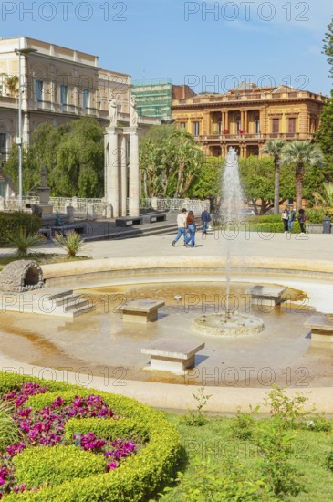 Villa Bellini, Catania, Catania province, Sicily, Italy