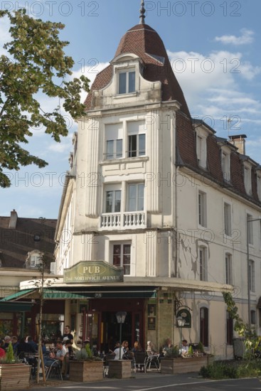 Dole, France. September 20th 2024 The 2nd Northwich Avenue Pub, Dole, France. Beside the River Doubs and Rhine-Rhone canal, a historical city located southeast of Dijon