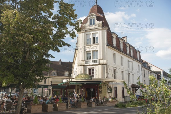 Dole, France. September 20th 2024 The 2nd Northwich Avenue Pub, Dole, France. Beside the River Doubs and Rhine-Rhone canal, a historical city located southeast of Dijon