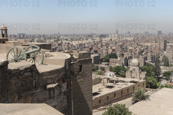The Citadel of Cairo or Citadel of Saladin is a medieval Islamic-era fortification in Cairo, Egypt overlooking the Egyptian capital, One of the most densely populated metropolitan areas in the world