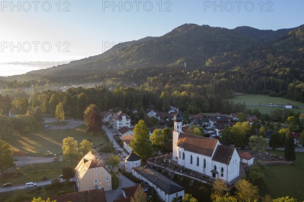 St. Kilian, Bad Heilbrunn, Upper Bavaria, Bavaria, Upper Bavaria, Bavaria, Germany
