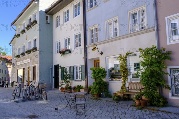 Jungmayrplatz, Gries, Altstadt, Bad Tölz, Upper Bavaria, Bavaria, Germany