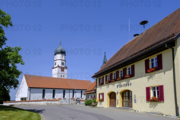 Eindürnenberg Parish Church, Upper Swabia, Swabia, Baden-Württemberg, Germany