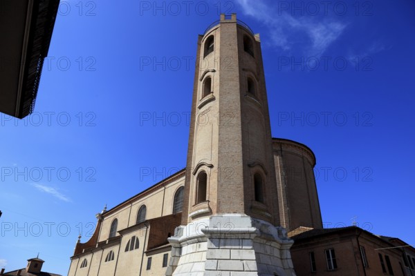 Cathedral, San Cassiano, in the lagoon town of Comacchio in Emilia-Romagna, Ferrara province, Italy