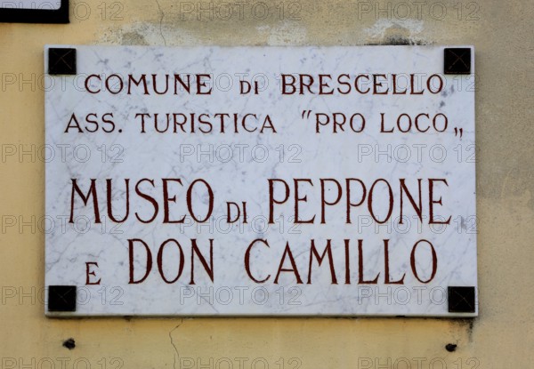 Brescello, Museum of the Films of Don Camillo and Peppone, Emilia-Romagna, Italy