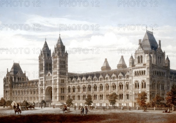 The Natural History Museum, South Kensington, 19th century, London, England, United Kingdom