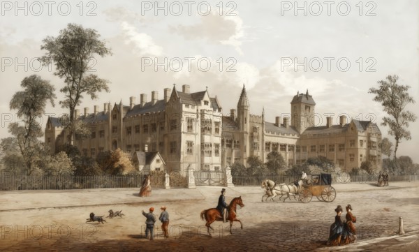 Royal Brompton Hospital, 19th century, London, England, United Kingdom