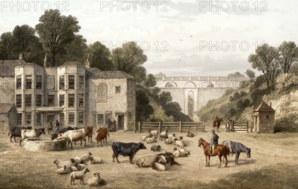 Highgate Archway Gate, 1825, London, England, United Kingdom
