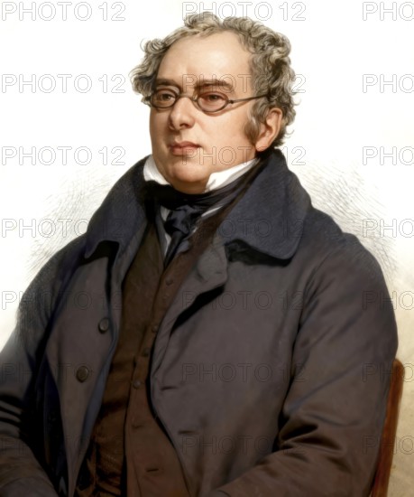 Isaac D'Israeli, 1766-1848, a British writer, scholar and man of letters