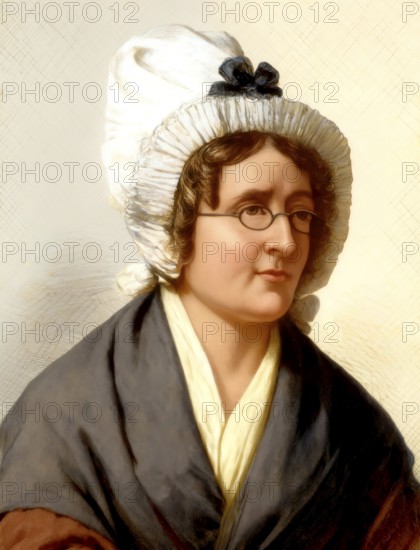 Madame Tussaud or Anne-Marie Tussaud née Grosholtz, 1761-1850, a French artist, who became known for her wax sculptures and Madame Tussauds, the wax museum, London, England, United Kingdom