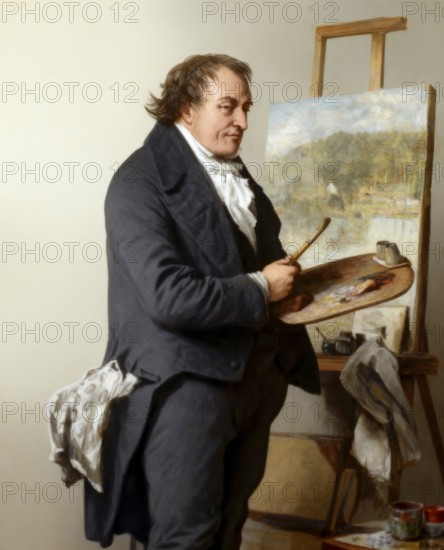 Joseph Mallord William Turner, 1775-1851, an English Romanticist landscape painter