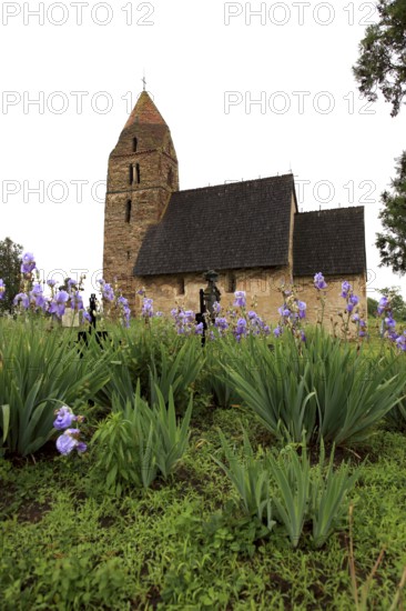 Strei Church, former village of Strei is now part of the industrial town of Calan, Hunedora County, Transylvania, one of the oldest and most valuable monuments in Romania, Romania