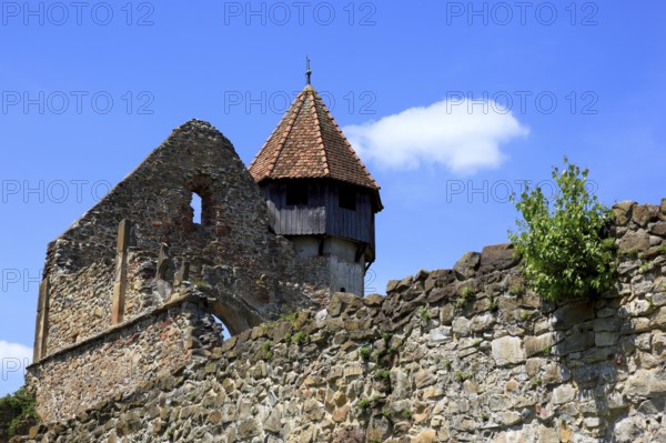 Former Cistercian monastery Carta, Kerz, founded in the 12th century by Cistercian monks and is one of the oldest religious monuments in the region, Sibiu County, Transylvania, Romania