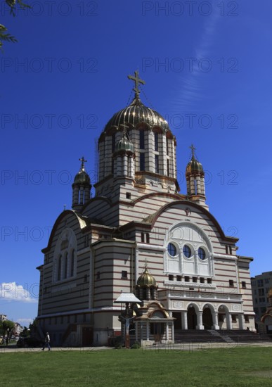 Cathedral of St. John the Baptist, Catedrala Sfantul Ioan Botezatorul in Fagaras, Romania, Brasov County, Transylvania, Romania