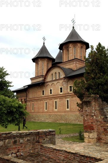 Archducal Church of the Assumption of Mary, Biserica Domneasca, part of the princely court, in Targoviste, Wallachia region, Romania