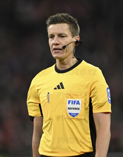 Referee Daniel Siebert soccer Bundesliga, DFB-Pokal, Allianz Arena, Munich, Bayern, Germany