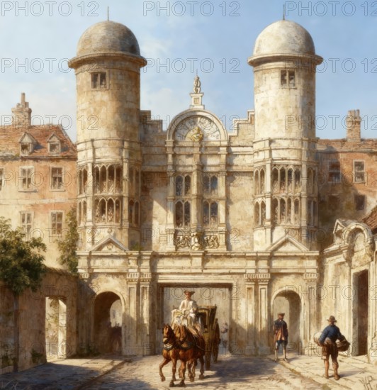 The King Street Gateway, 18th century, Whitehall, London, England, United Kingdom