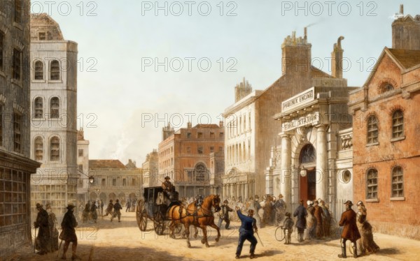 Cockspur Street, City of Westminster, London, England, 18th century