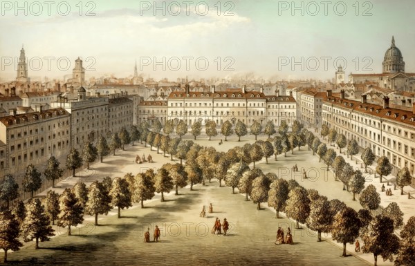 The London Charterhouse, 18th century, a historic complex of buildings in Smithfield, London, UK